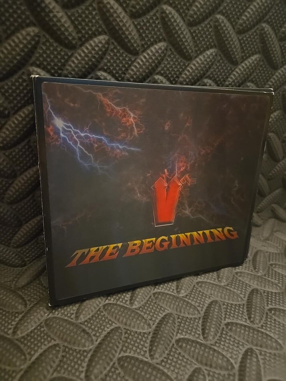 V Squared V² The Beginning CD DVD 2016 Hard Rock Lenticular Digipak Rare